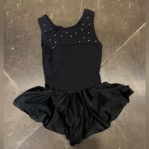 Girls Black Leotard size 6-7